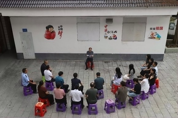 黔江水田乡：“场景式”微宣讲 提振乡村精气神