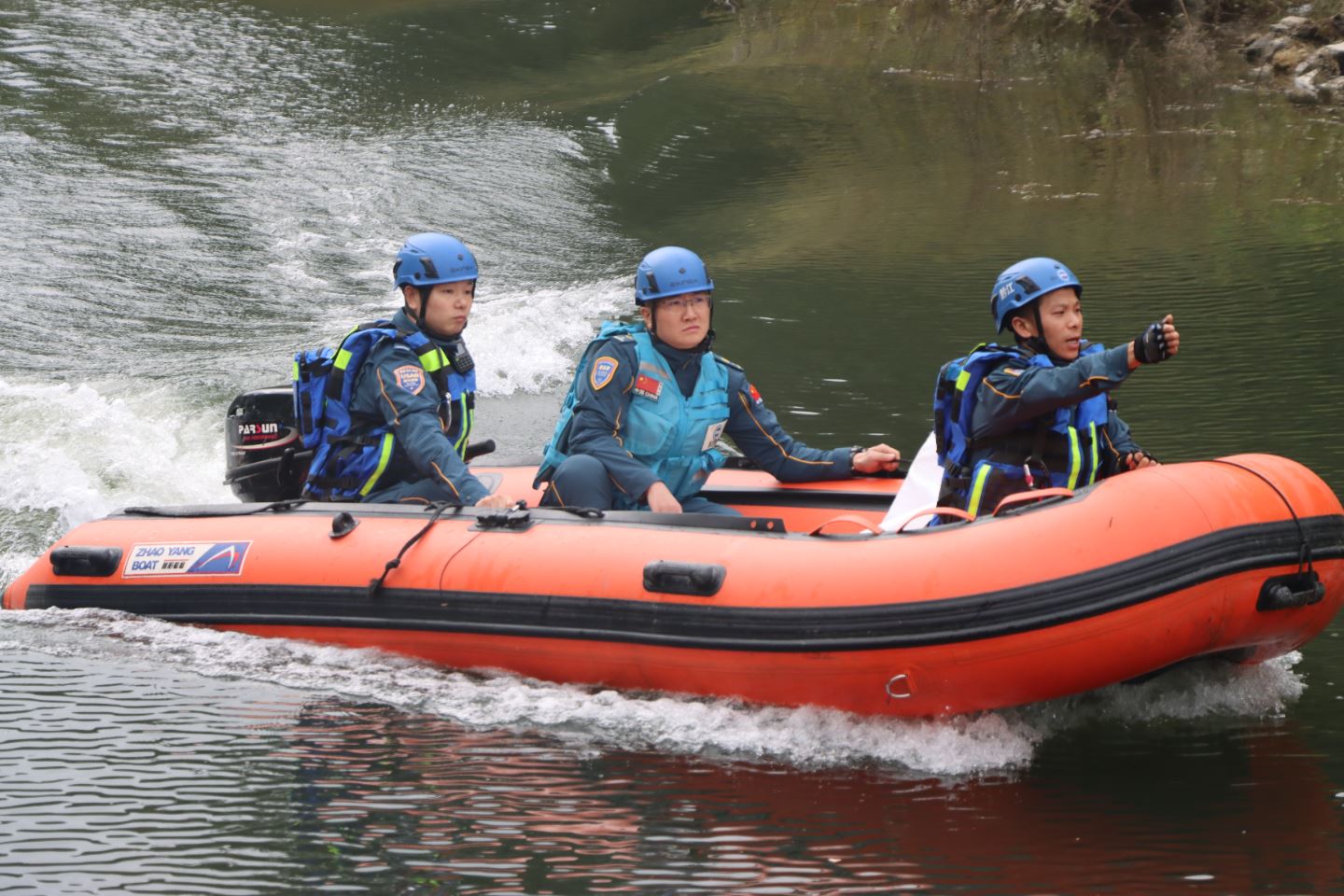 城北水库饮用水水源地突发环境事件应急演练举行