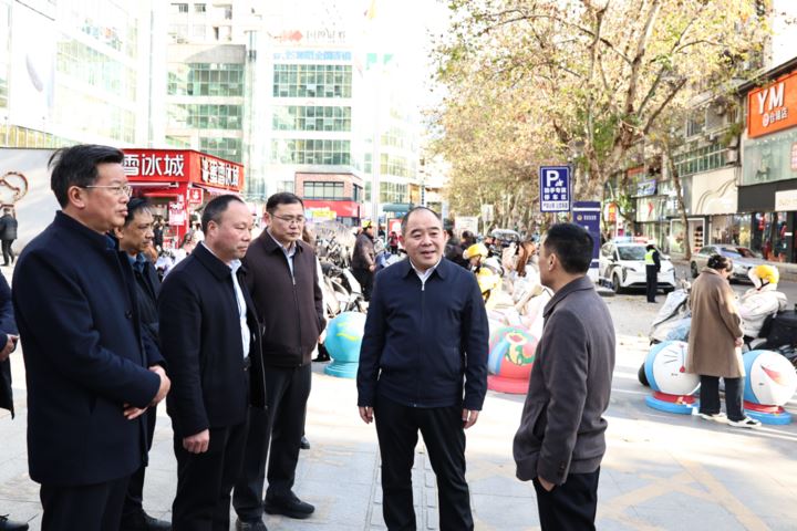 骆高燕开展“双融行动”暨创文工作专项督查