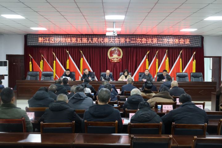 紧扣定位续写新篇
沙坝镇五届人大十二次会议召开
